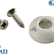 Perfix® Receiver screw stainless steel 316 white